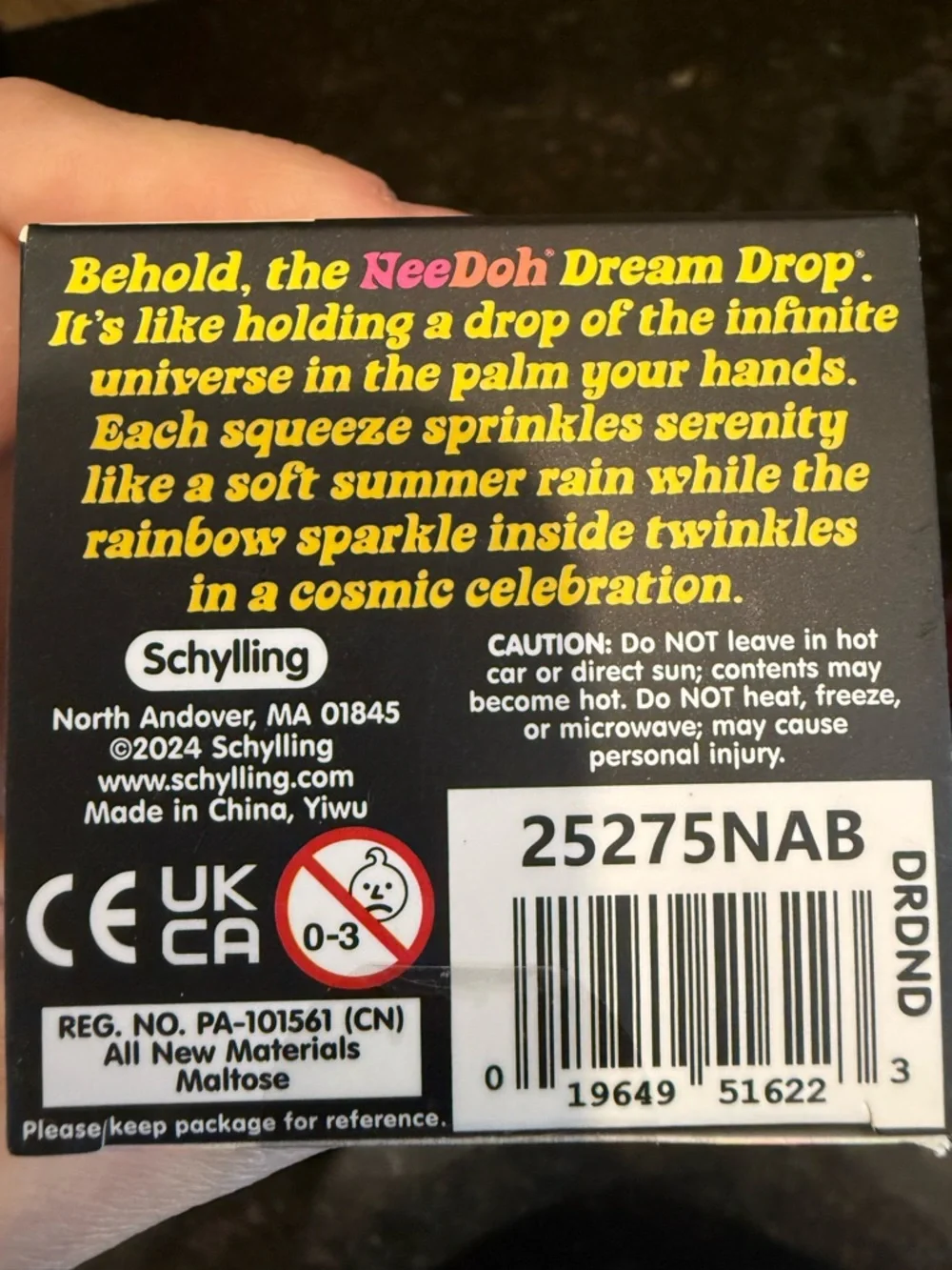 Dream Drop Blue Squeeze Toy - Picture 2 of 2
